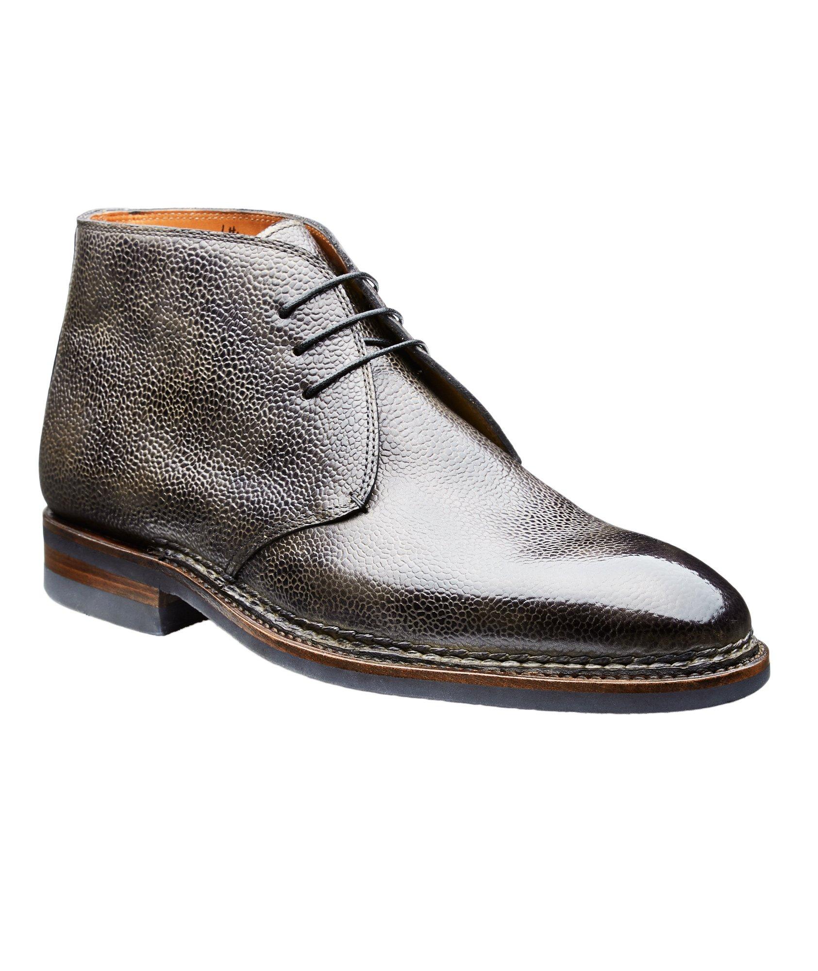 Pebbled Leather Desert Boots image 0