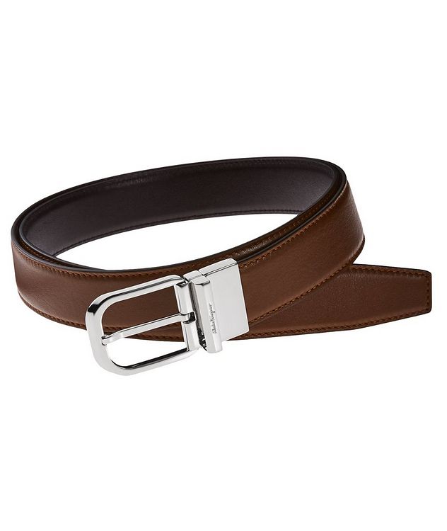 Salvatore Ferragamo Reversible Leather Belt | Belts | Harry Rosen
