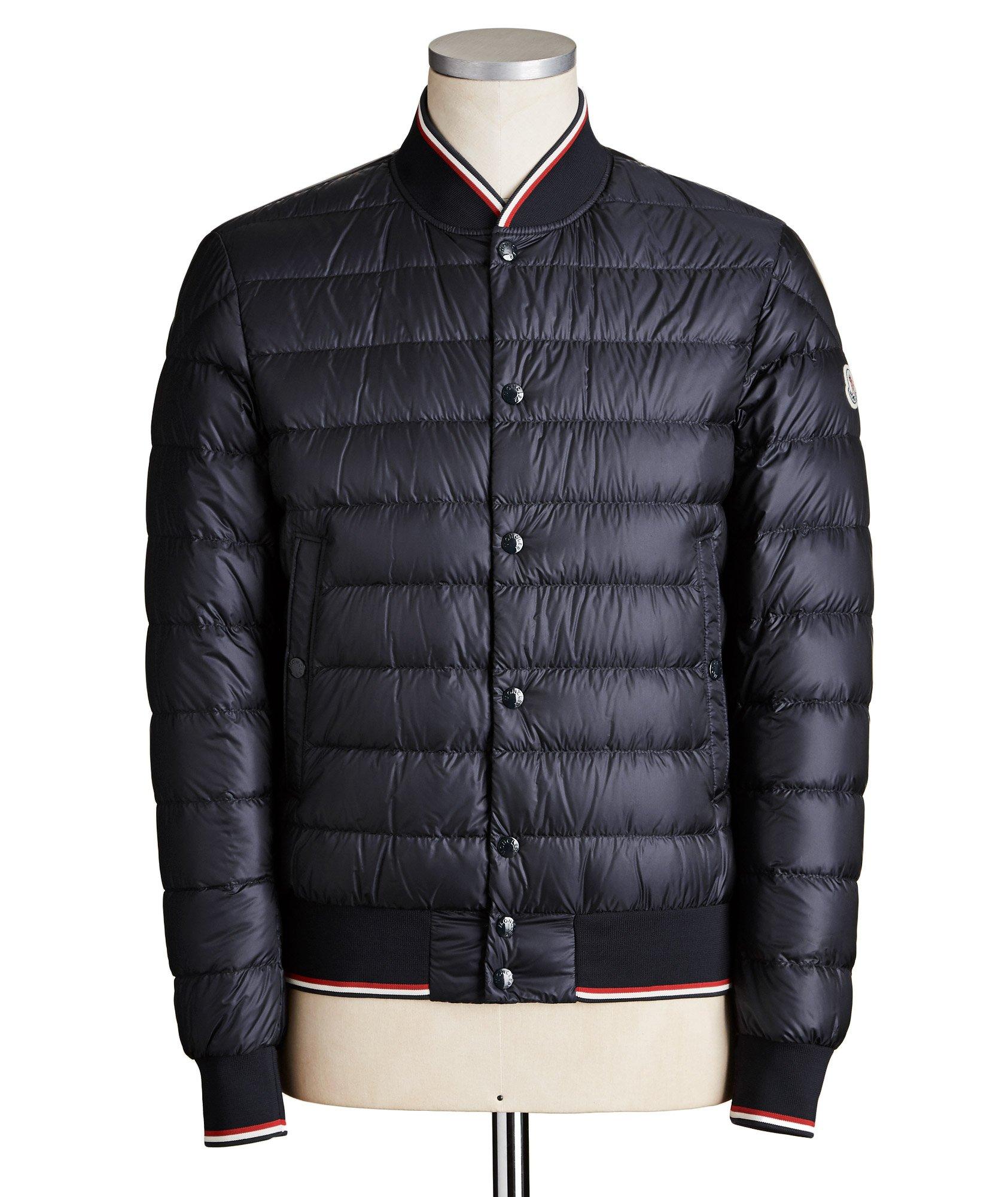 Aubry Quilted Down Bomber Jacket image 0