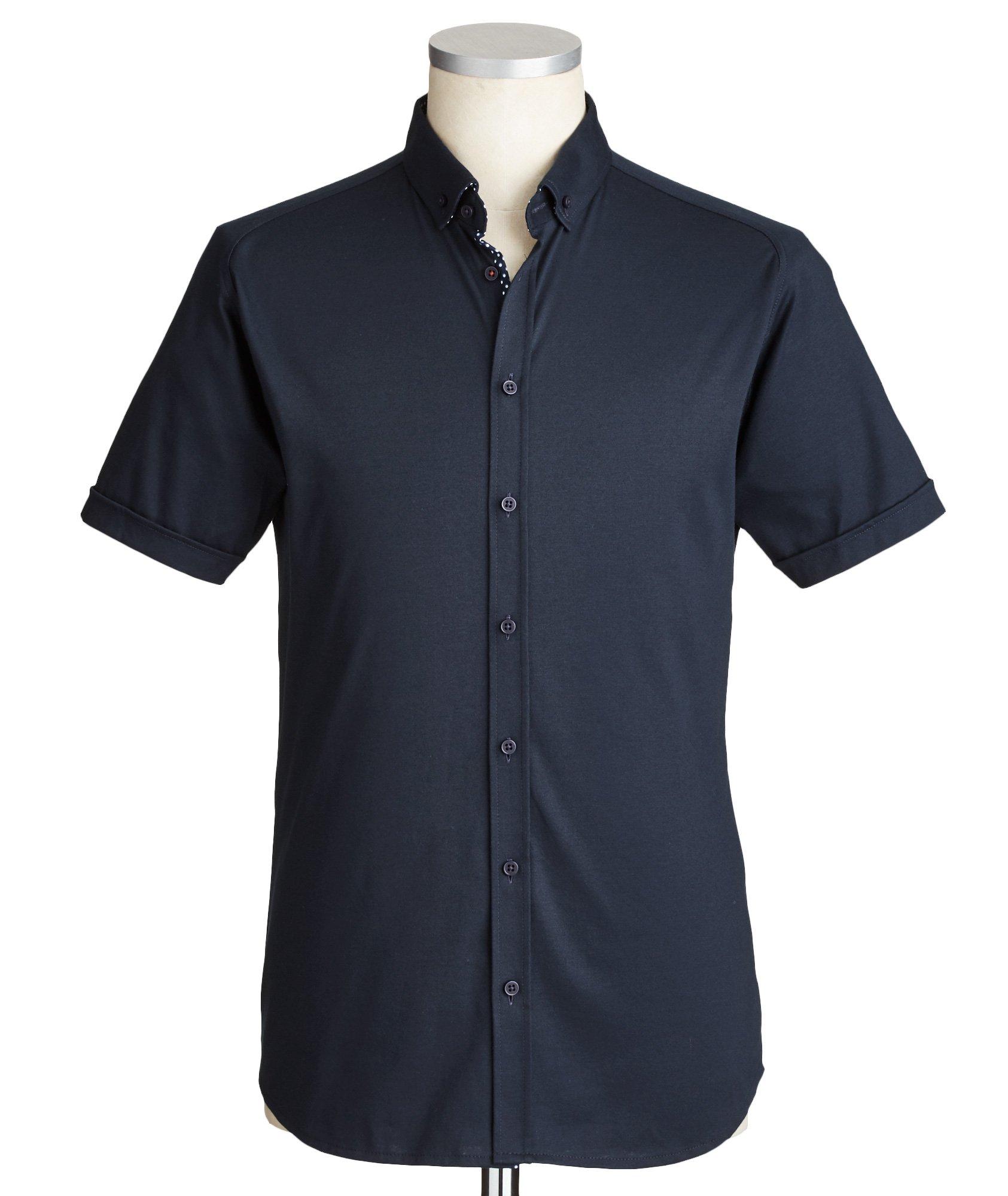 Short-Sleeve Cotton Shirt image 0