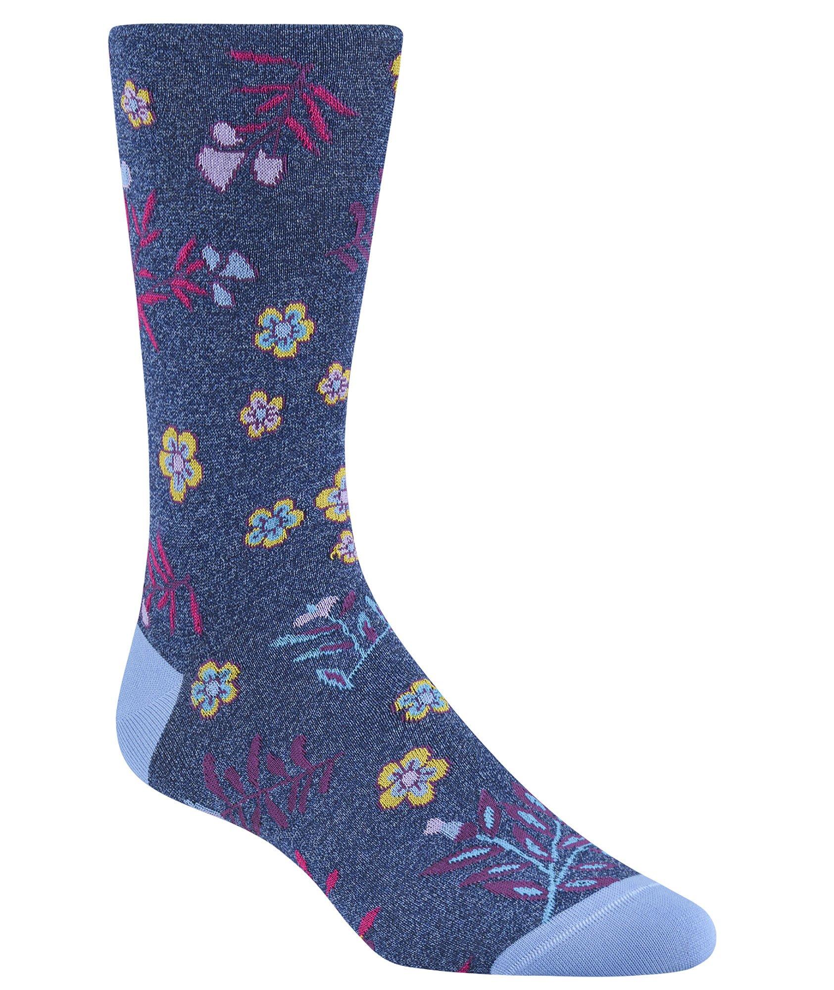 Printed Mercerized Cotton Socks image 0