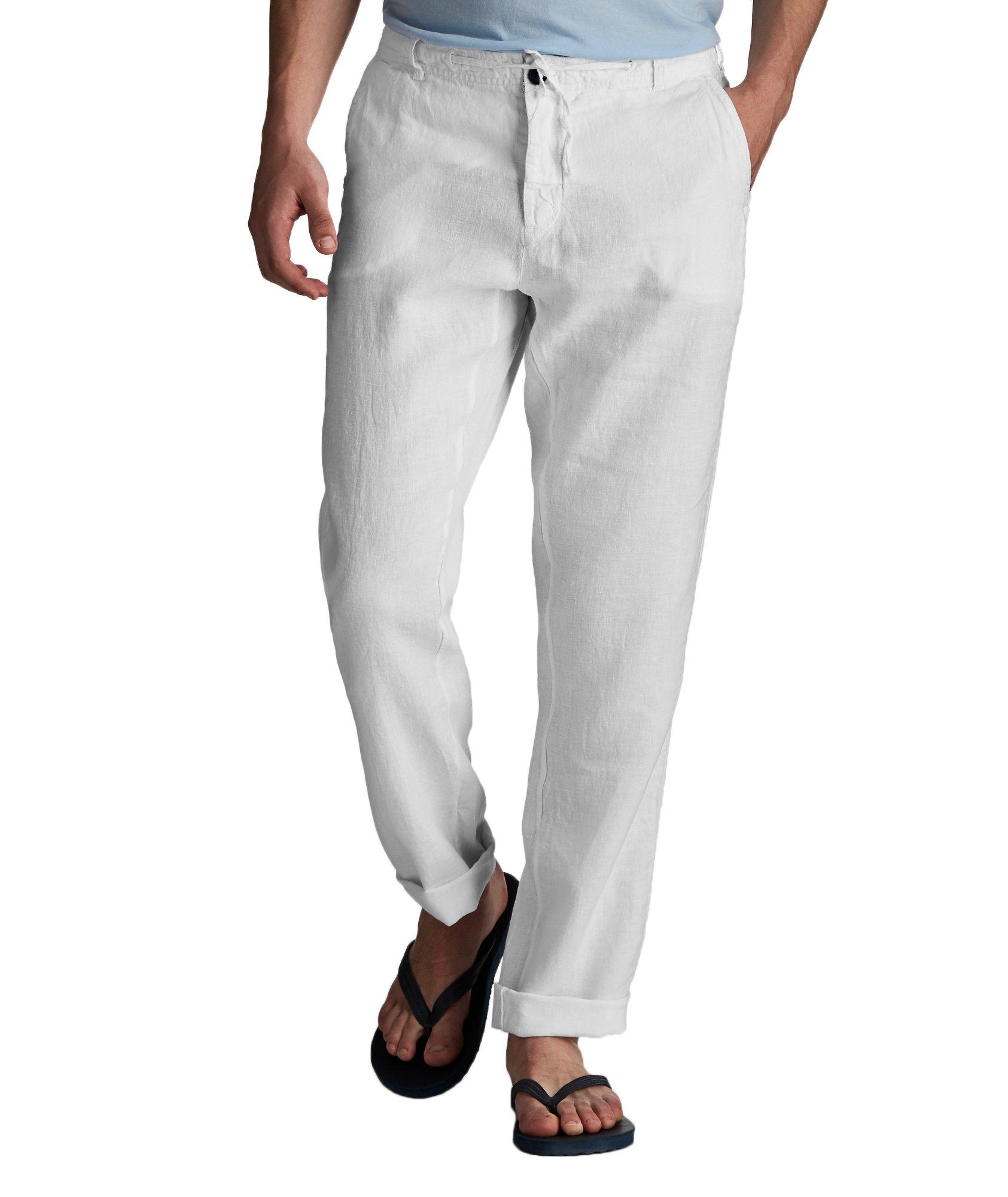 Benson Pantalon en lin | Pantalons | Harry Rosen