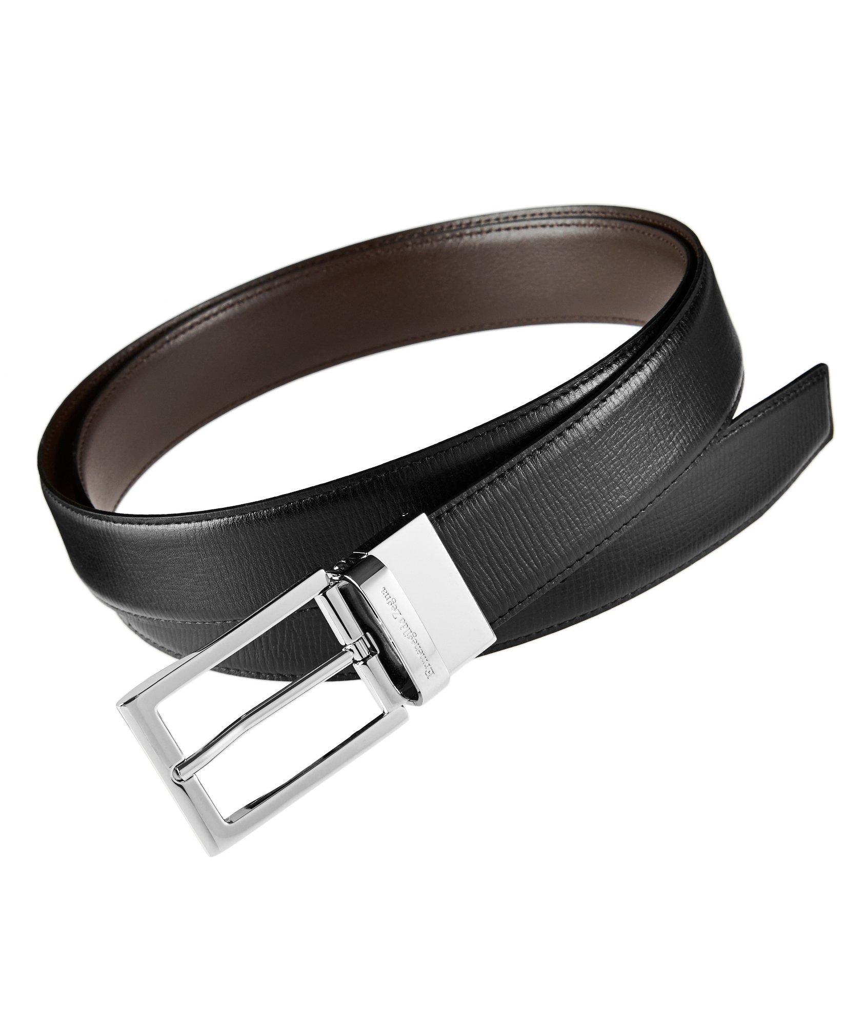Textured Leather Belt image 0