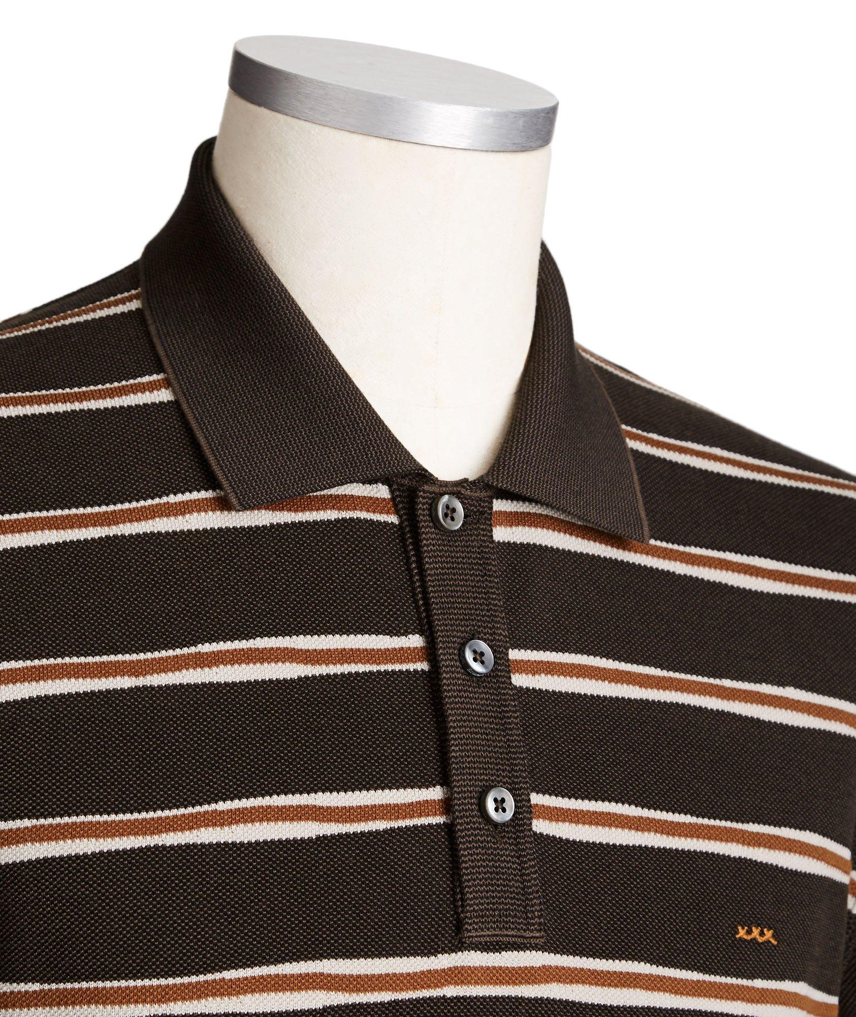 Striped Cotton Polo image 1