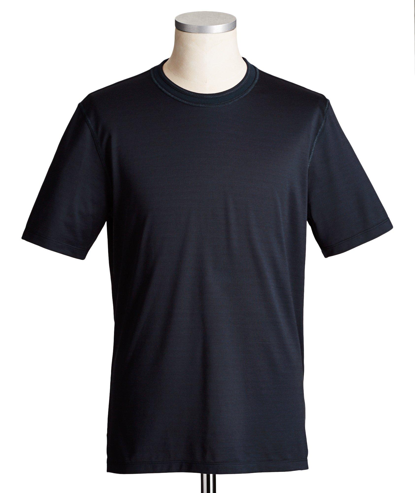 Cotton & Silk Blend T-Shirt image 0