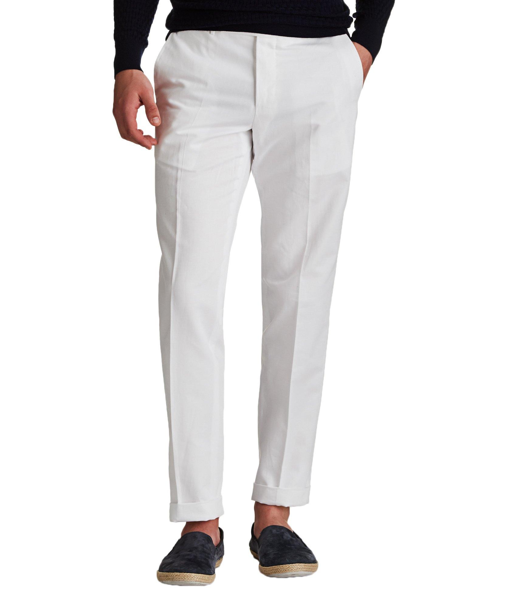 Cotton & Linen Blend Chinos image 0