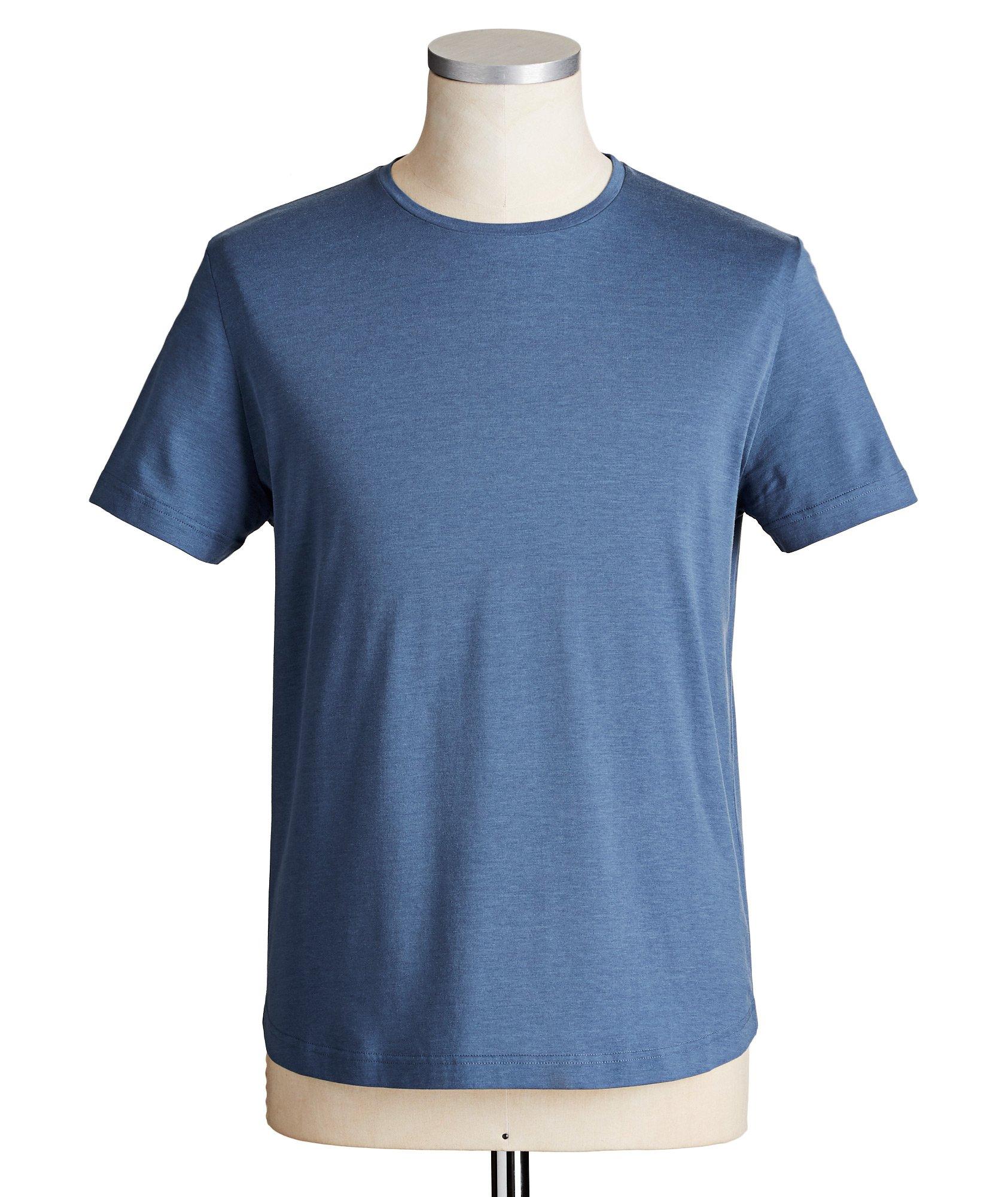 Silk & Cotton Blend T-Shirt image 0