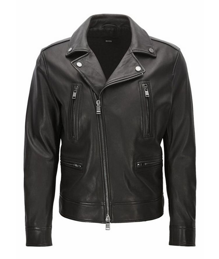 Leather Moto Jacket image 1