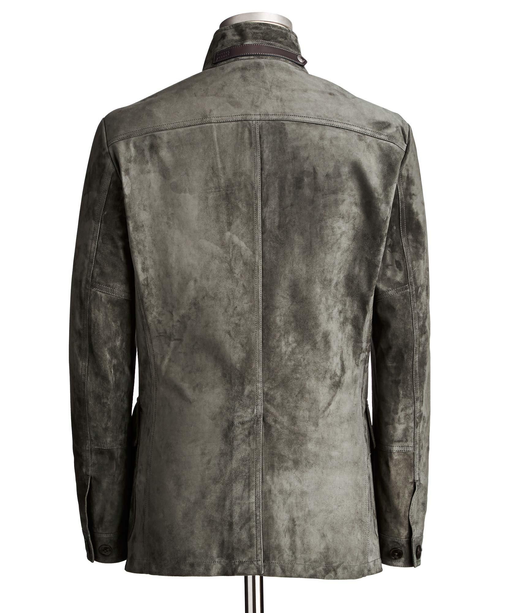 Suede Military Jacket image 1