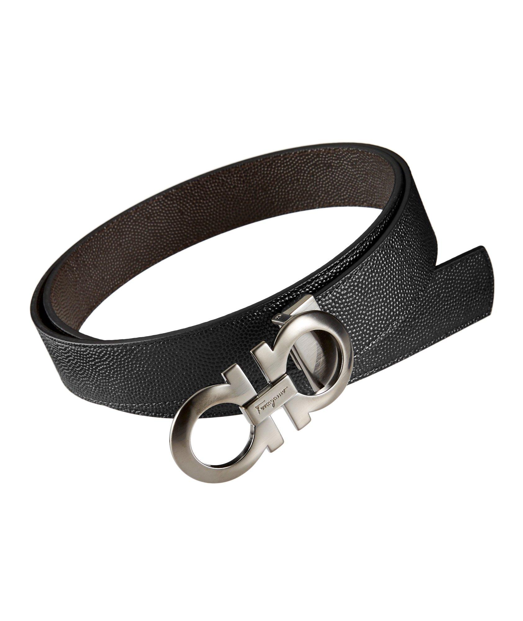 Reversible Double Gancini Belt image 0