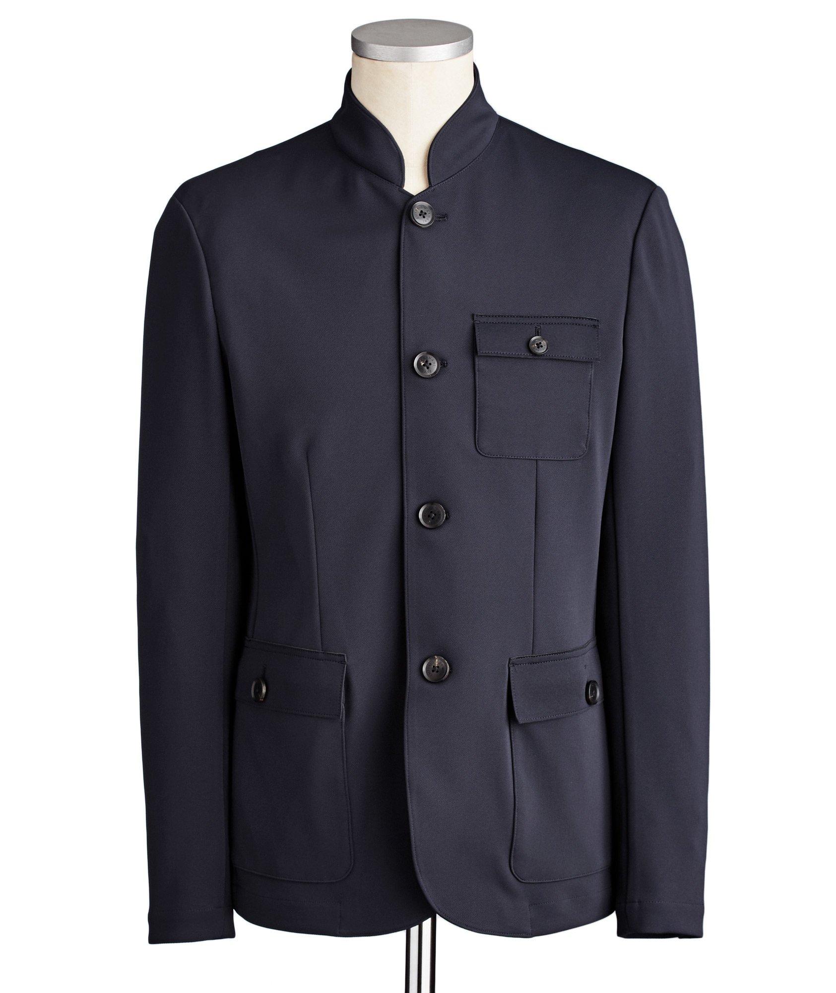 Unstructured Jersey Jacket image 0