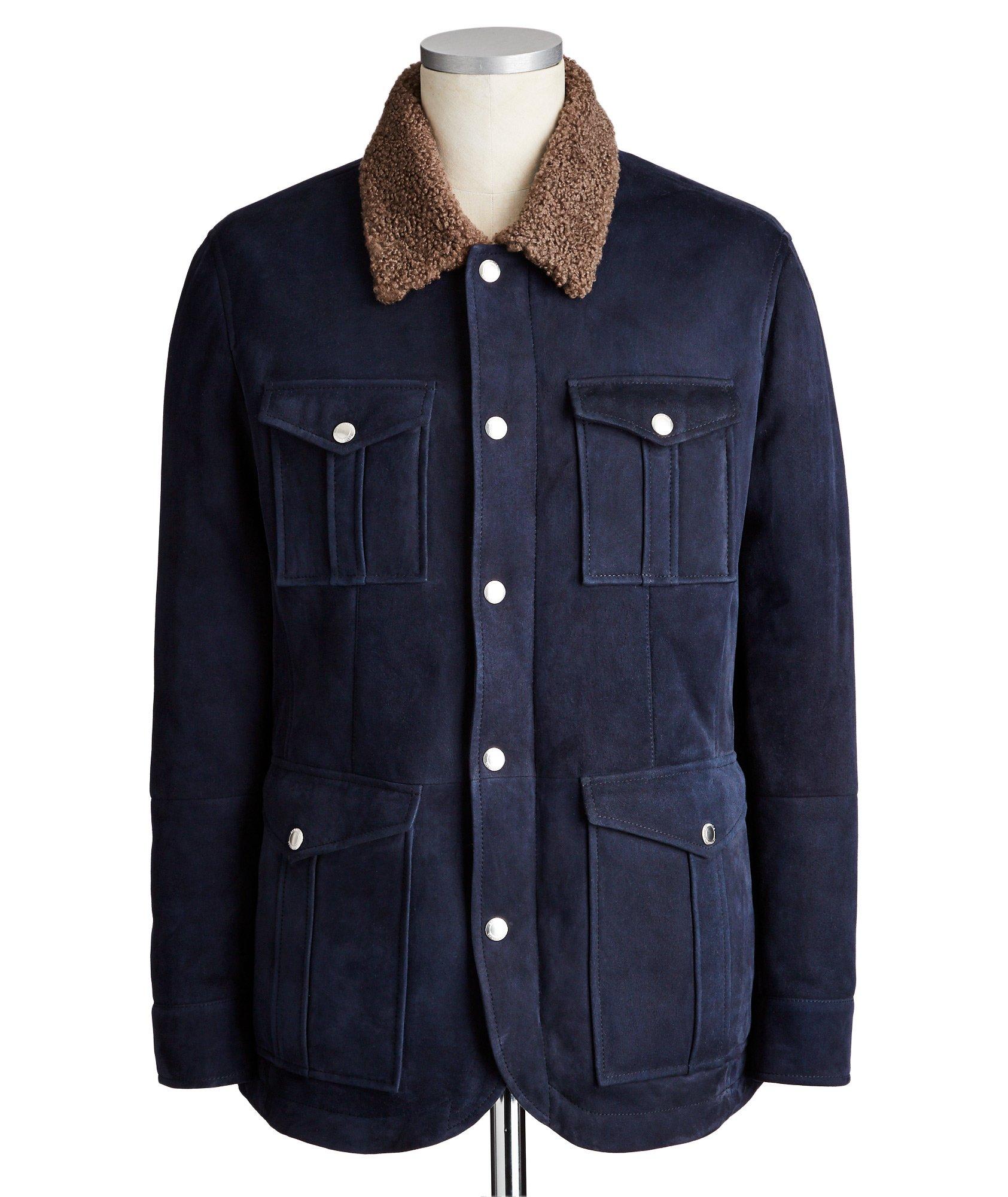 Suede Field Jacket image 0