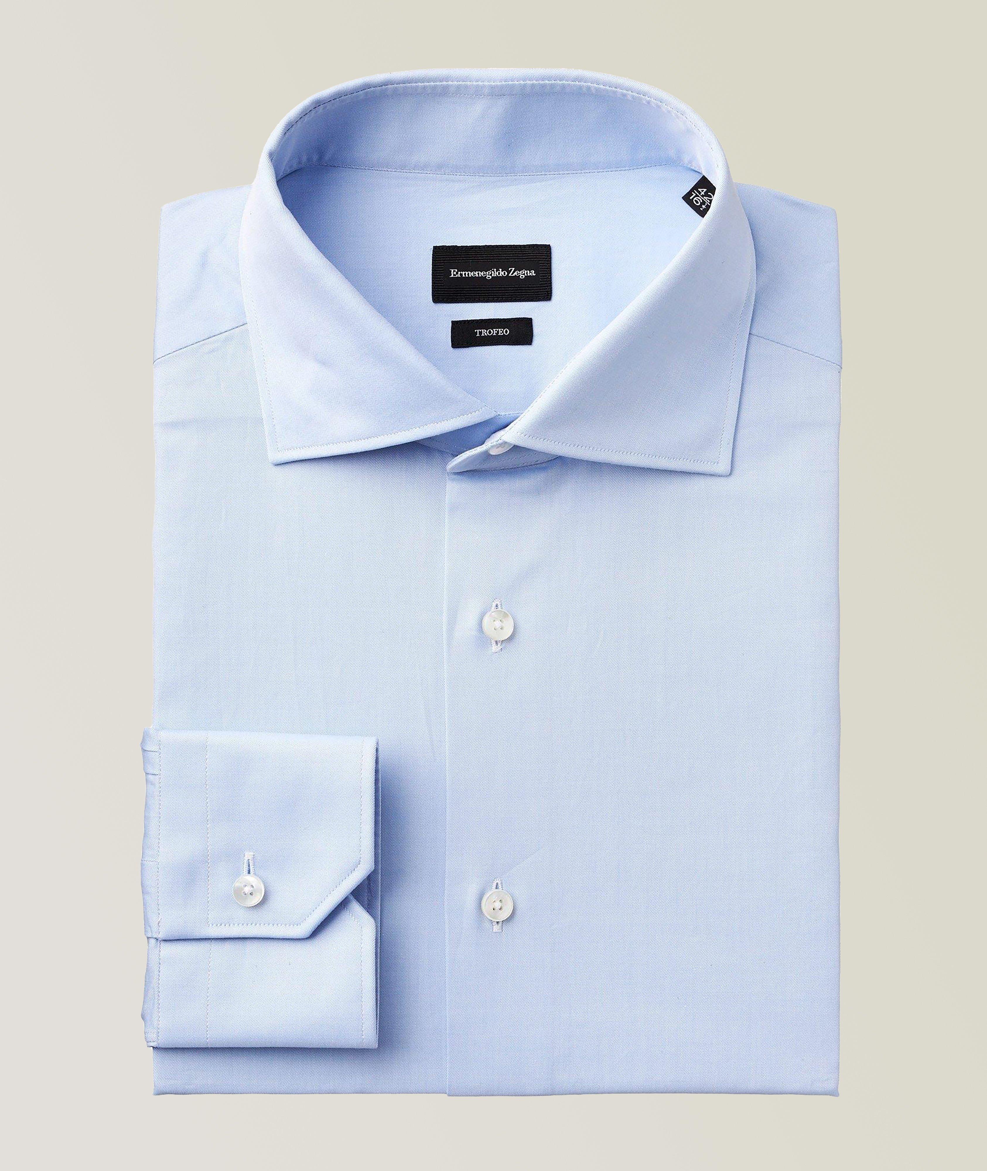 Contemporary-Fit Trofeo Cotton Dress Shirt image 0