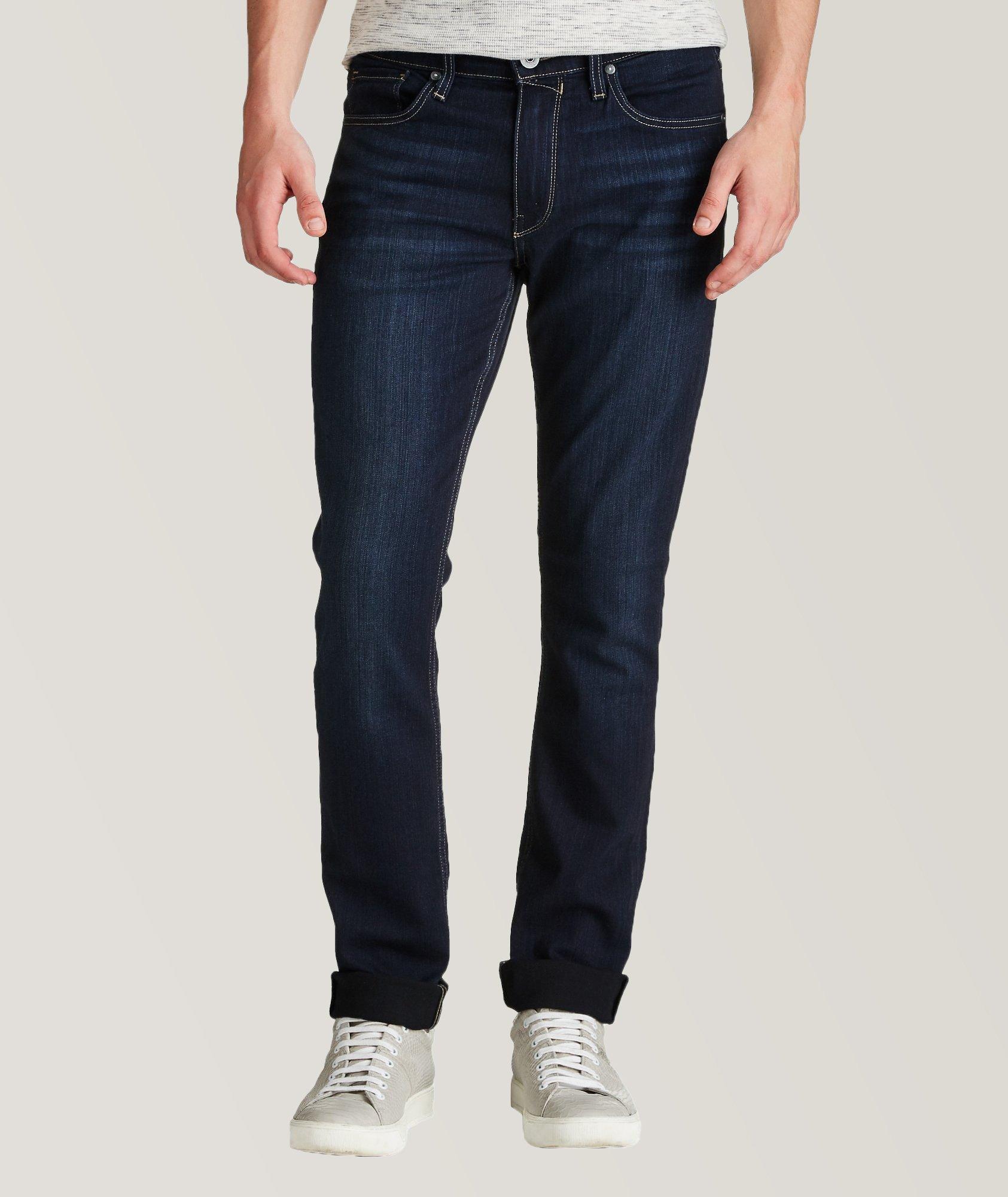 PAIGE Federal Slim Straight In Transcend Pants in Blue for Men
