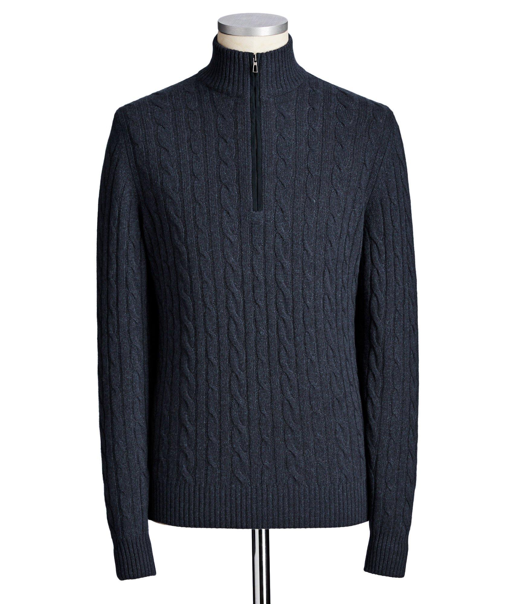 Cashmere Half-Zip Sweater image 0