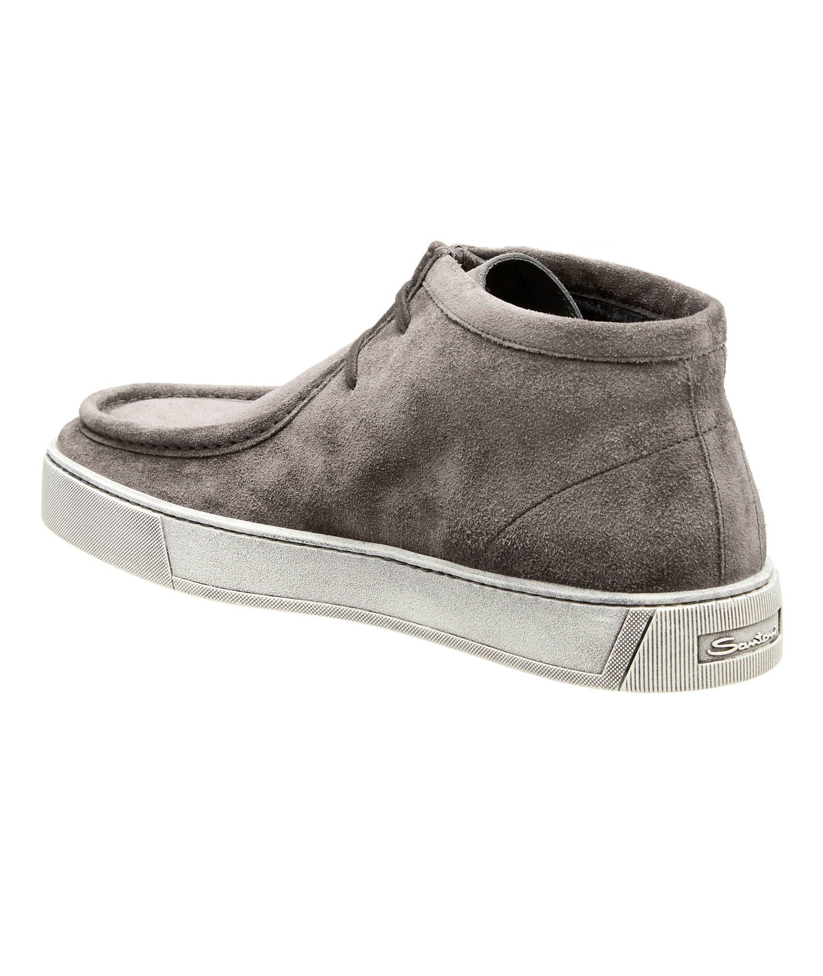 Fur Lined Suede Chukkas image 1