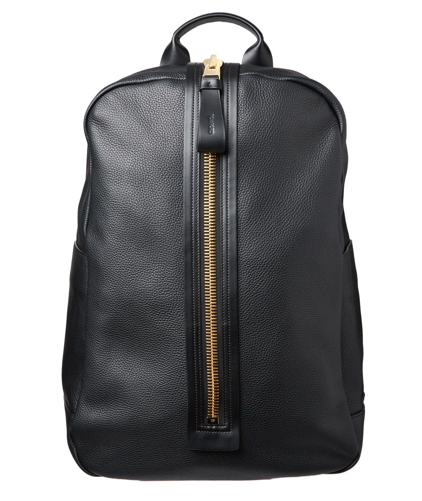 Buckley Zip Leather Backpack image 0