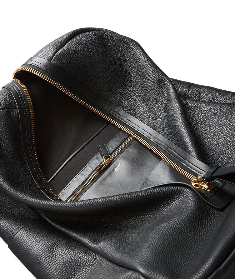 Buckley Zip Leather Backpack image 3