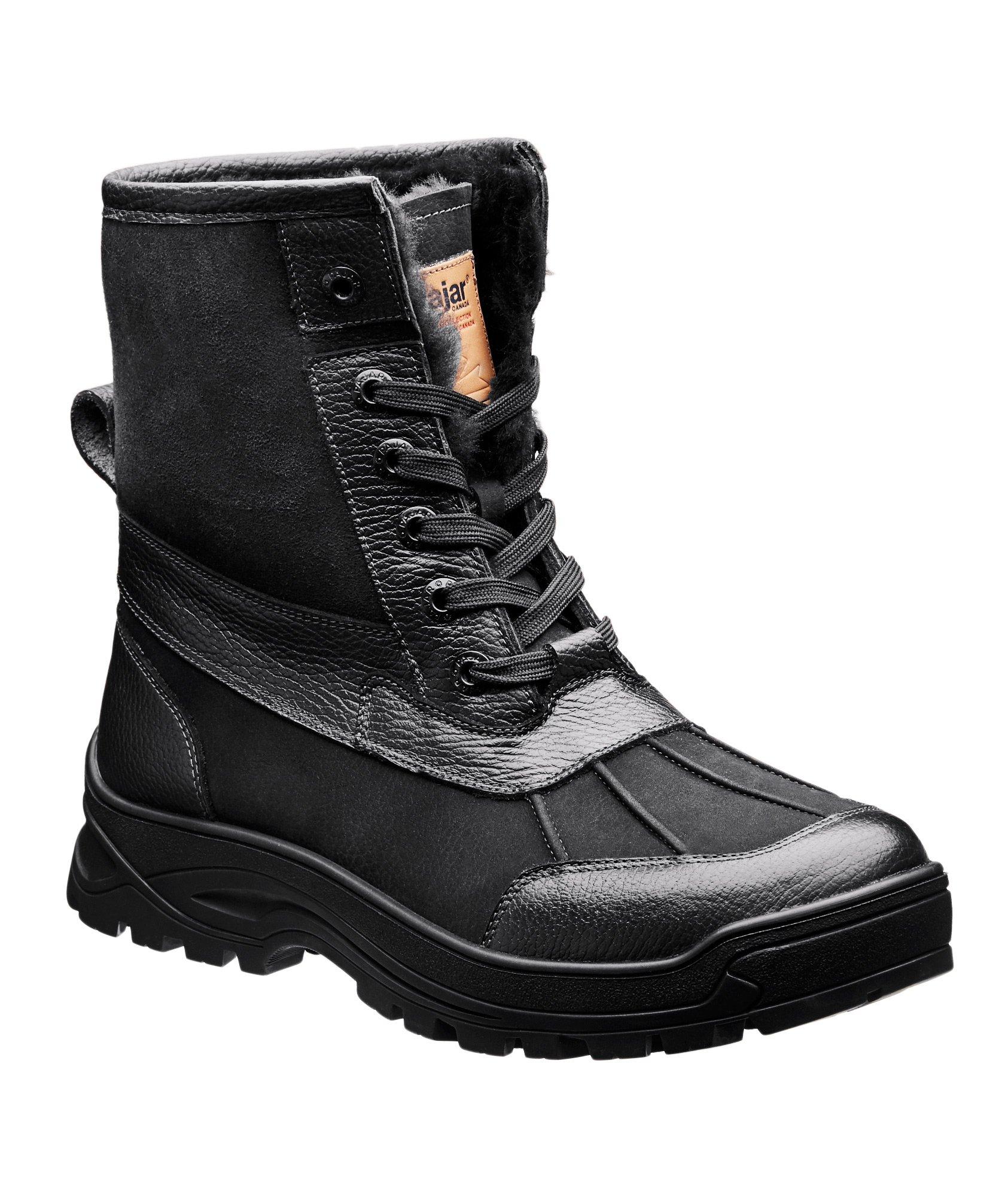 Waterproof Suede Leather Ice Grip Boots image 0