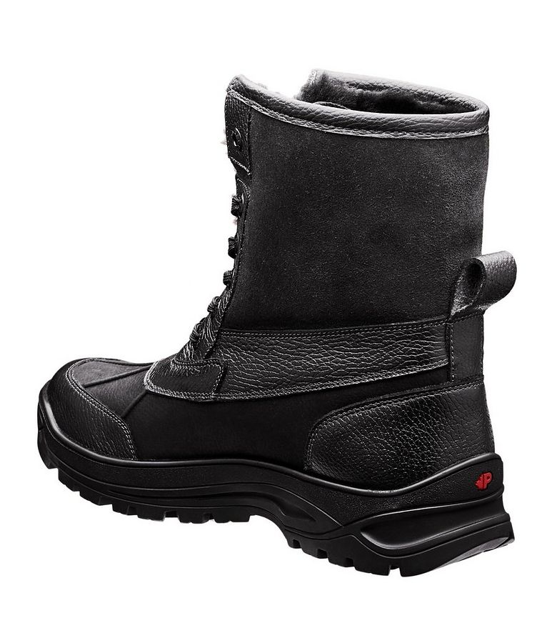 Waterproof Suede Leather Ice Grip Boots image 1