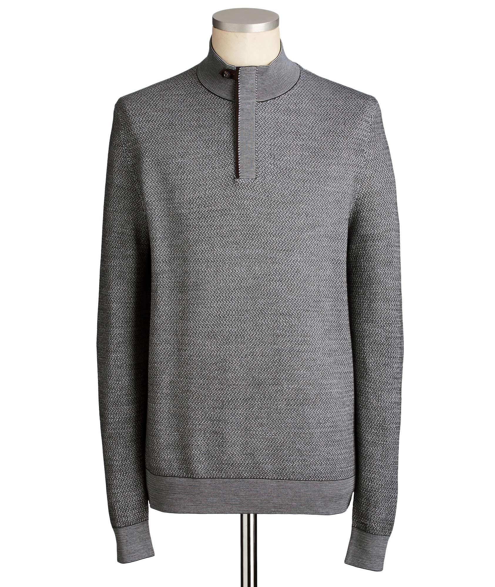 Half-Zip Wool Sweater image 0