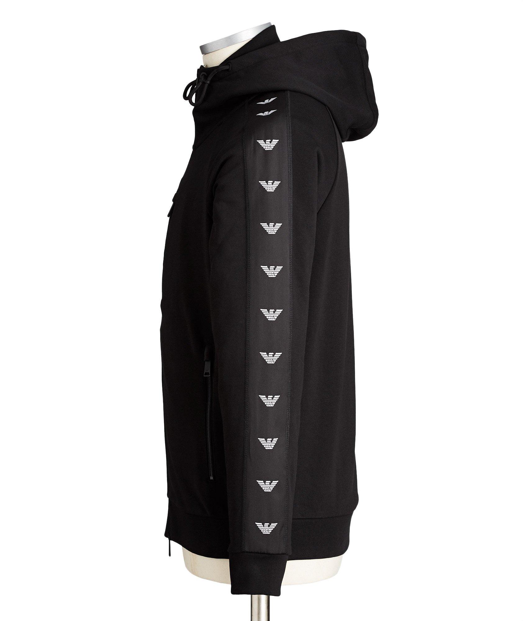 Zip-Up Cotton Hoodie image 1