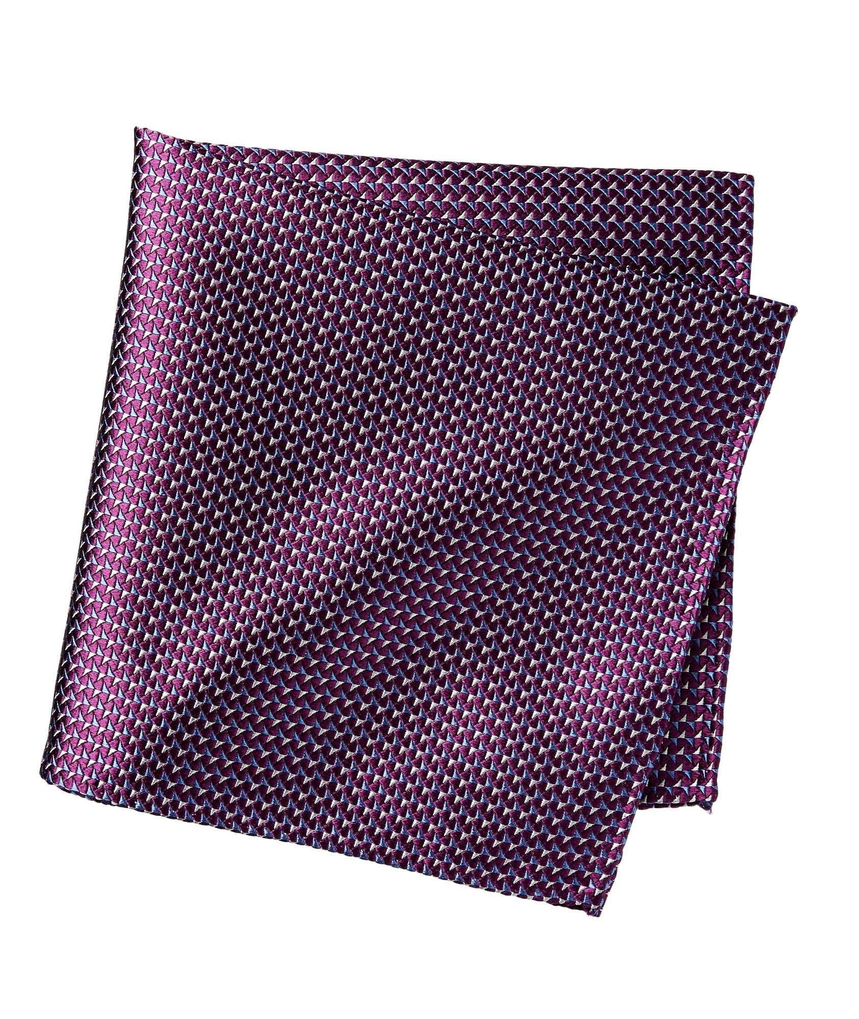 Printed Silk Pocket Square image 0