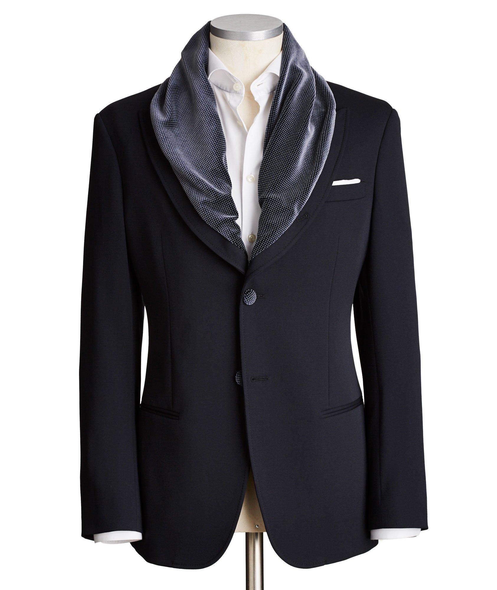 Shawl Collar Sports Jacket image 0