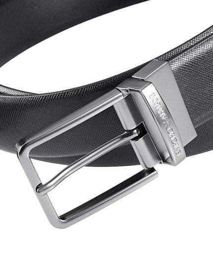 Ceinture en cuir texturé image 1