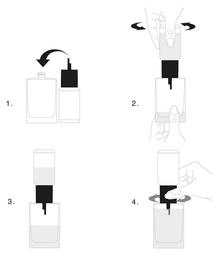 Vaporisateur réutilisable d'eau de parfum Intoxicated et boitier image 3