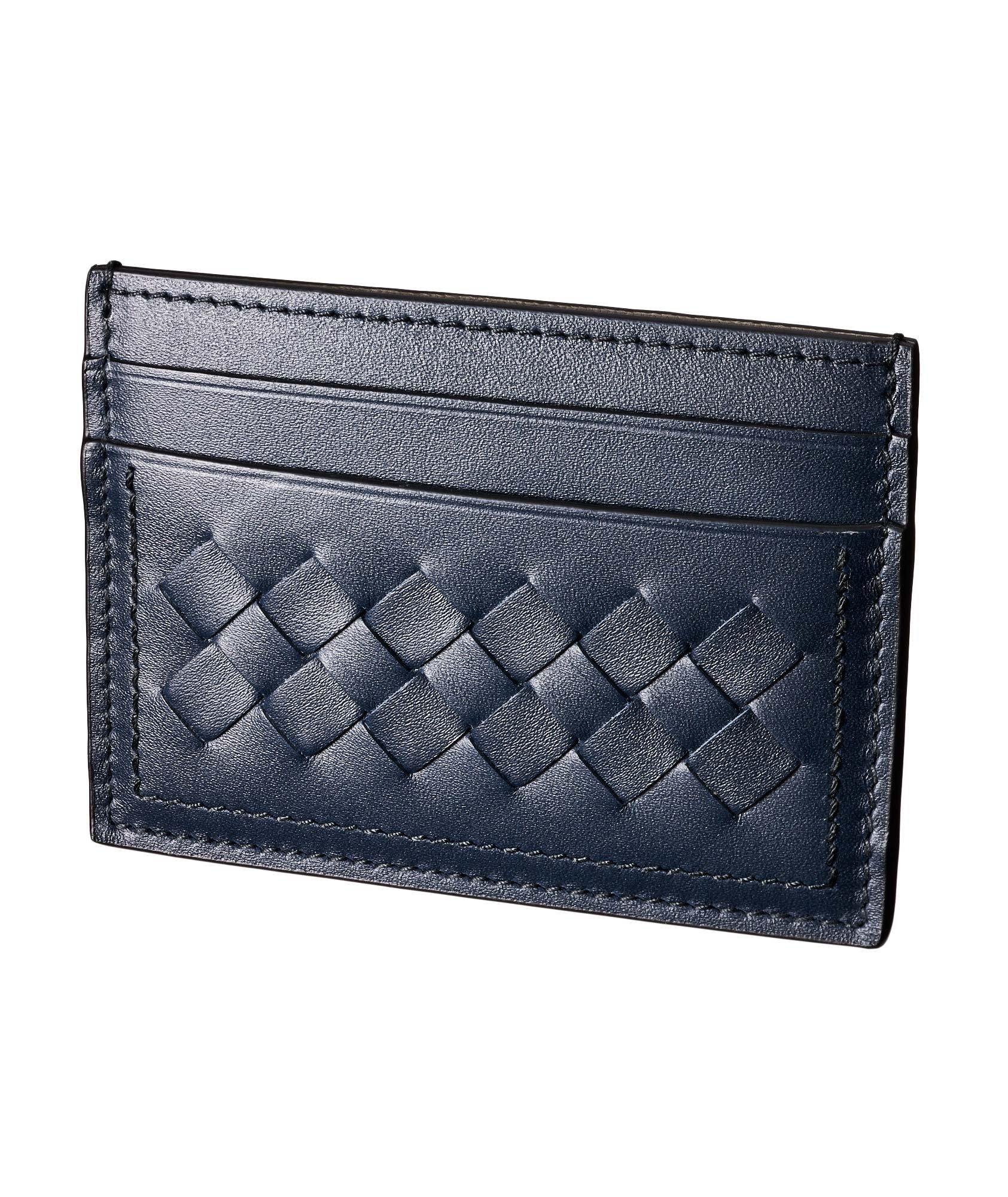 Woven Leather Cardholder image 0