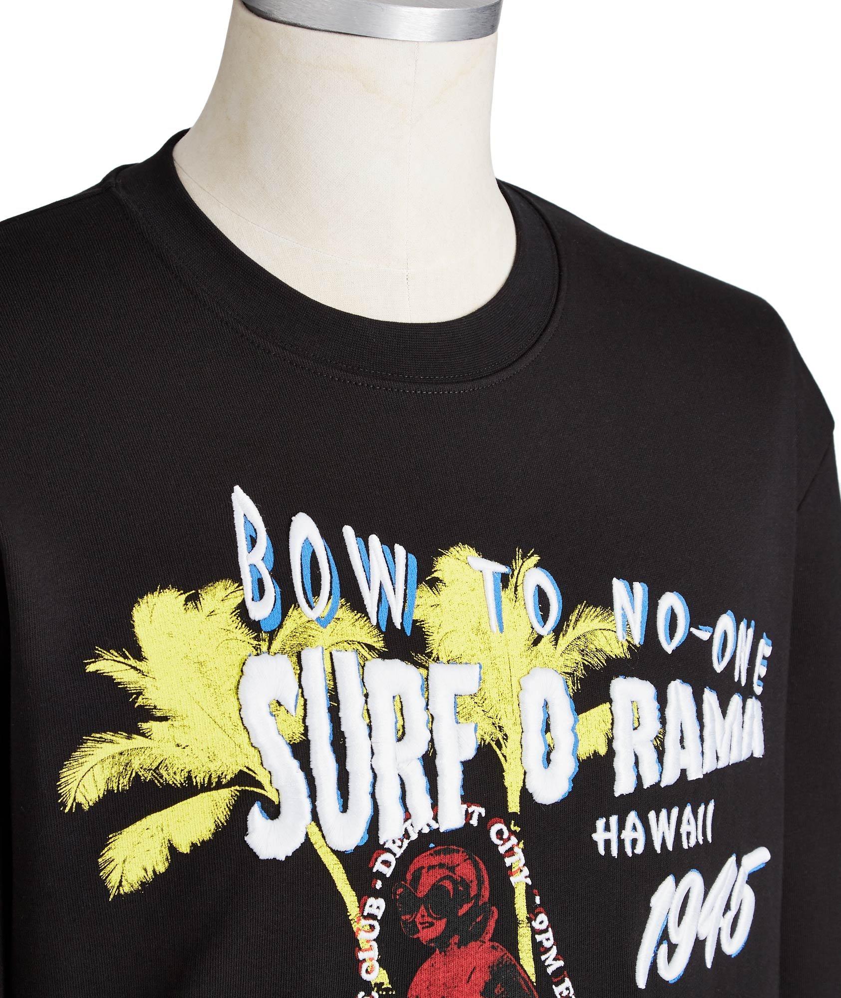 Printed Cotton Sweater image 1