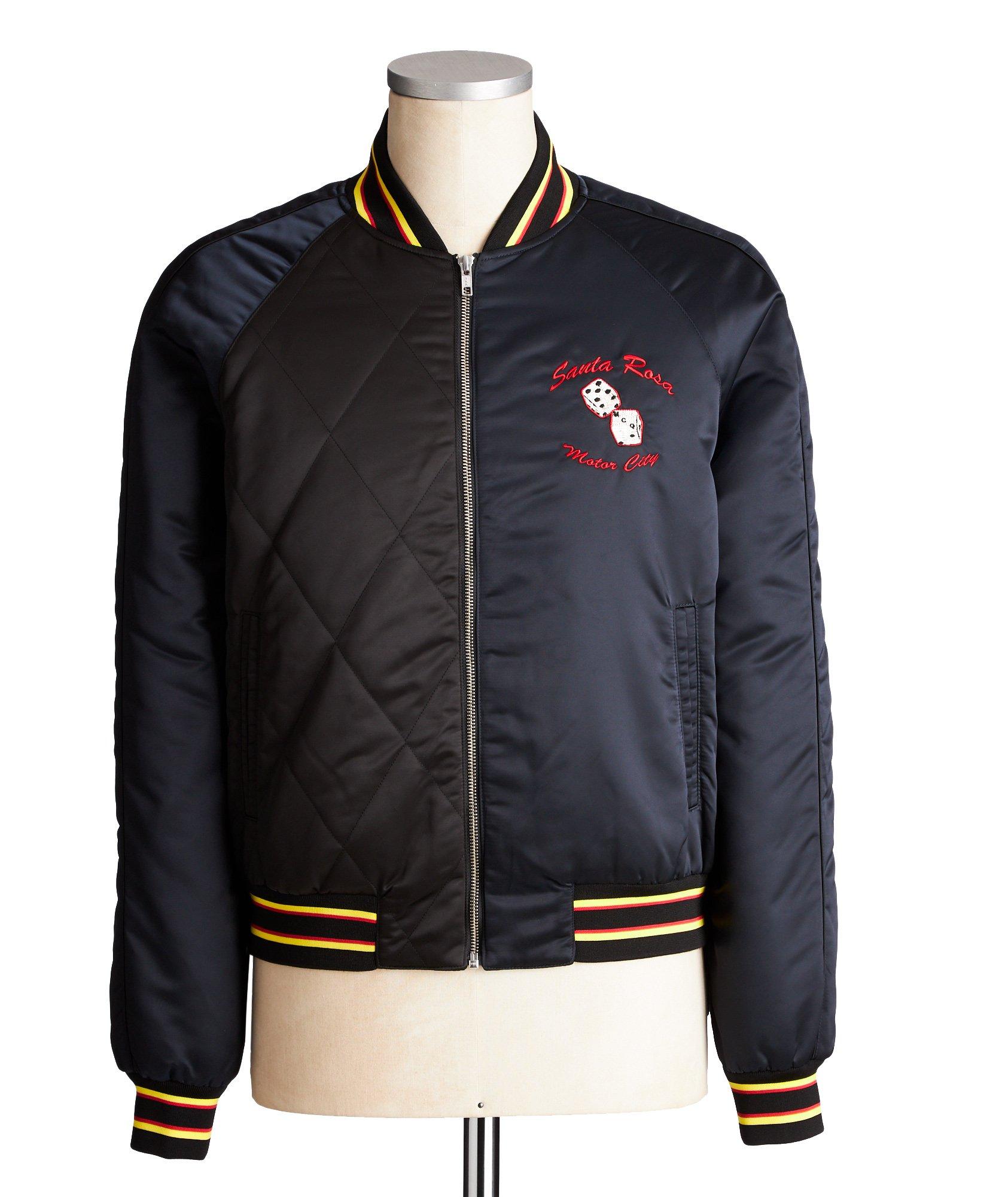 Quilted Varsity Jacket image 0