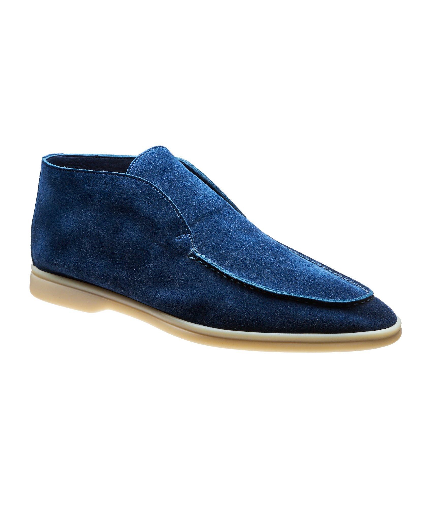 Open Walk Suede Slip-On Boots image 0