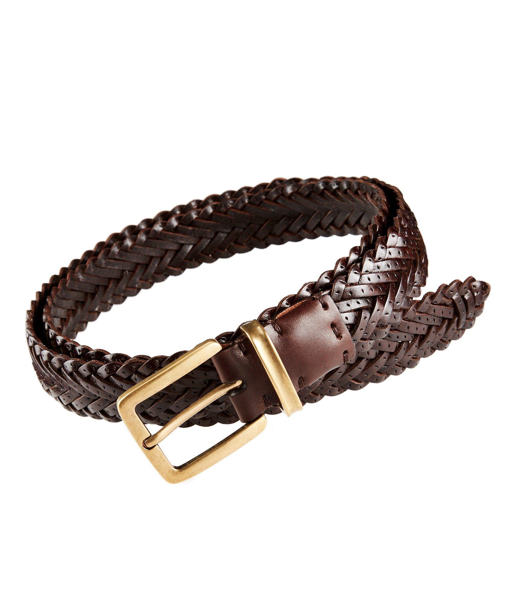 Brunello Cucinelli Braided Leather Belt | Belts | Harry Rosen