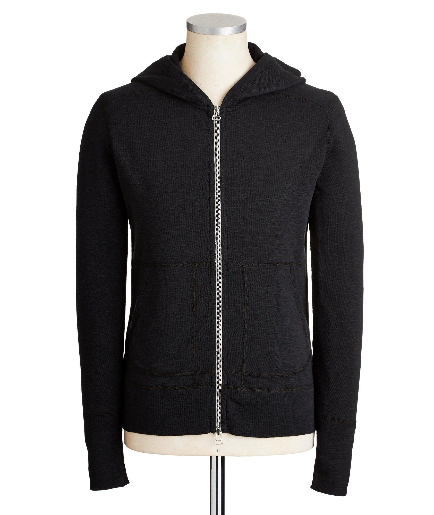 Zip-Up Cotton Hoodie image 0