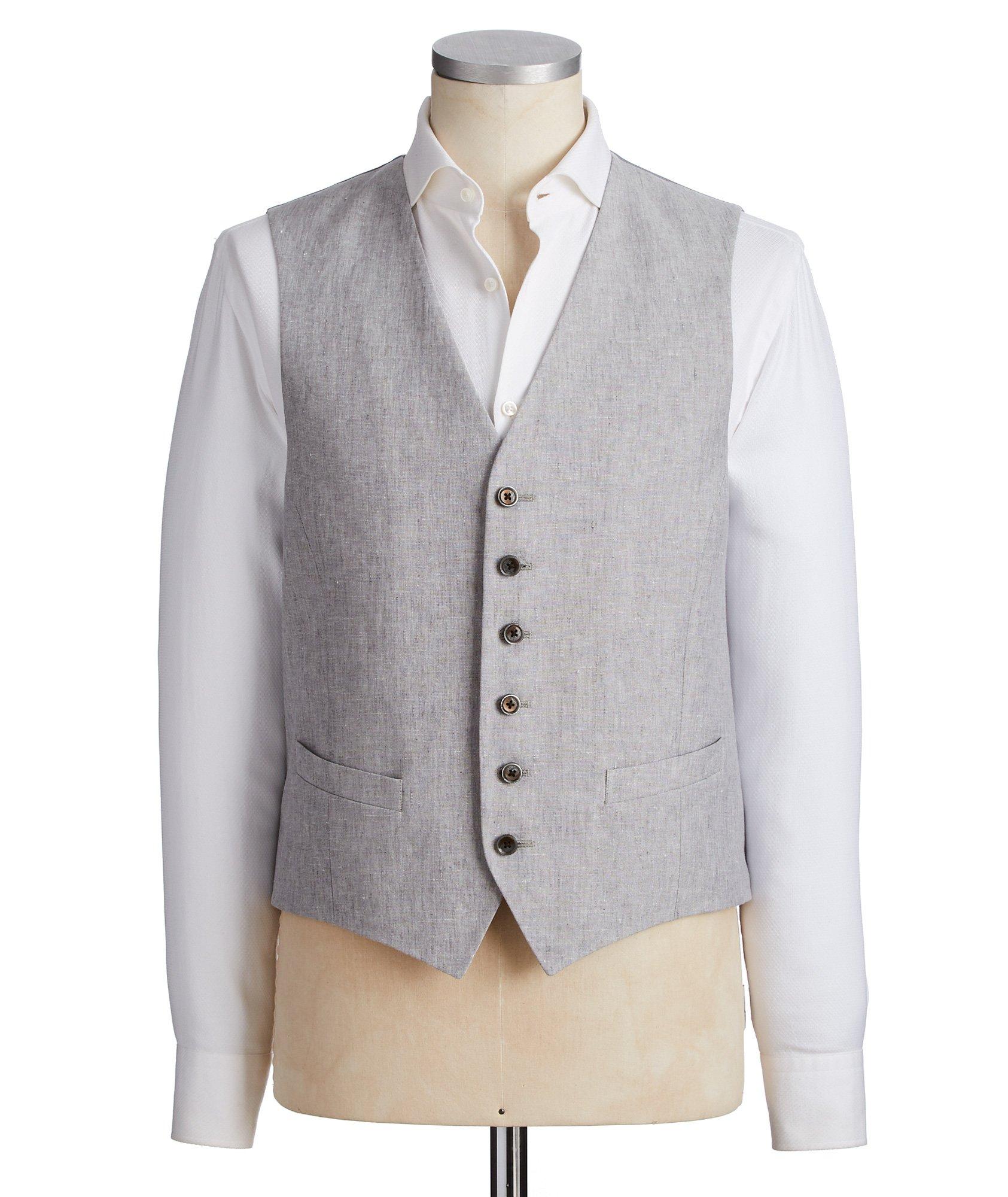 Linen & Cotton Vest image 0