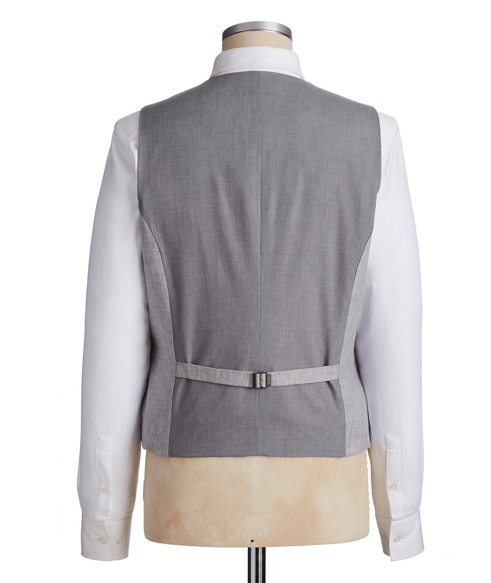 Linen & Cotton Vest image 1