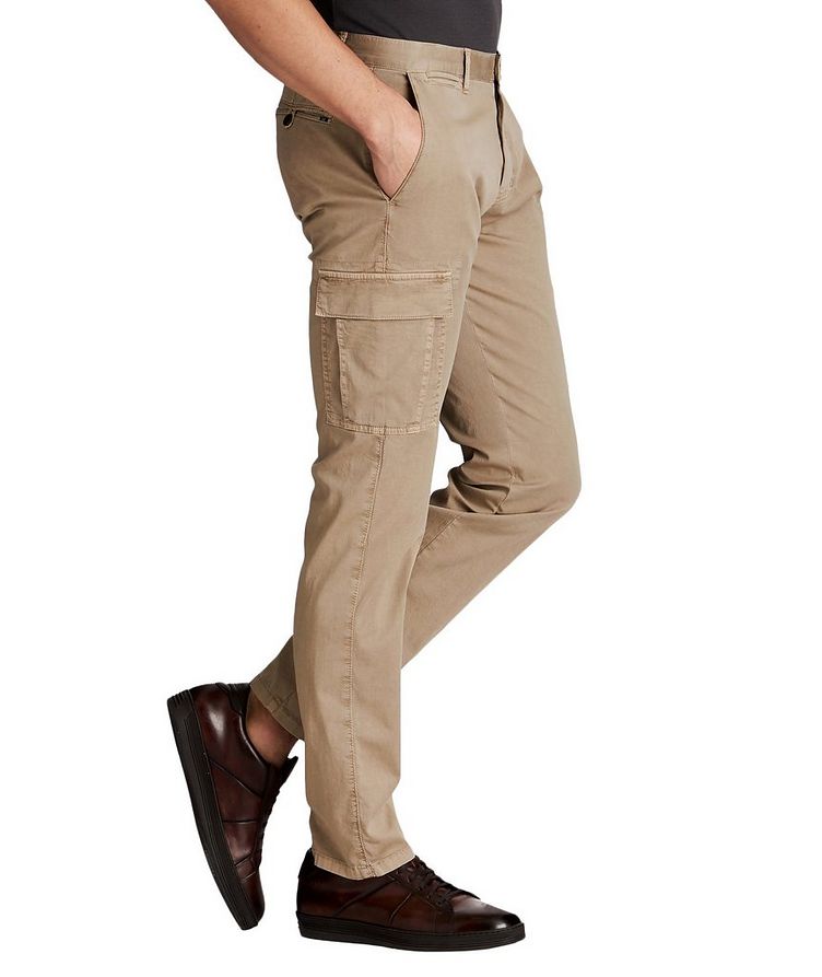 Pantalon en coton extensible, modèle Marvyn image 1