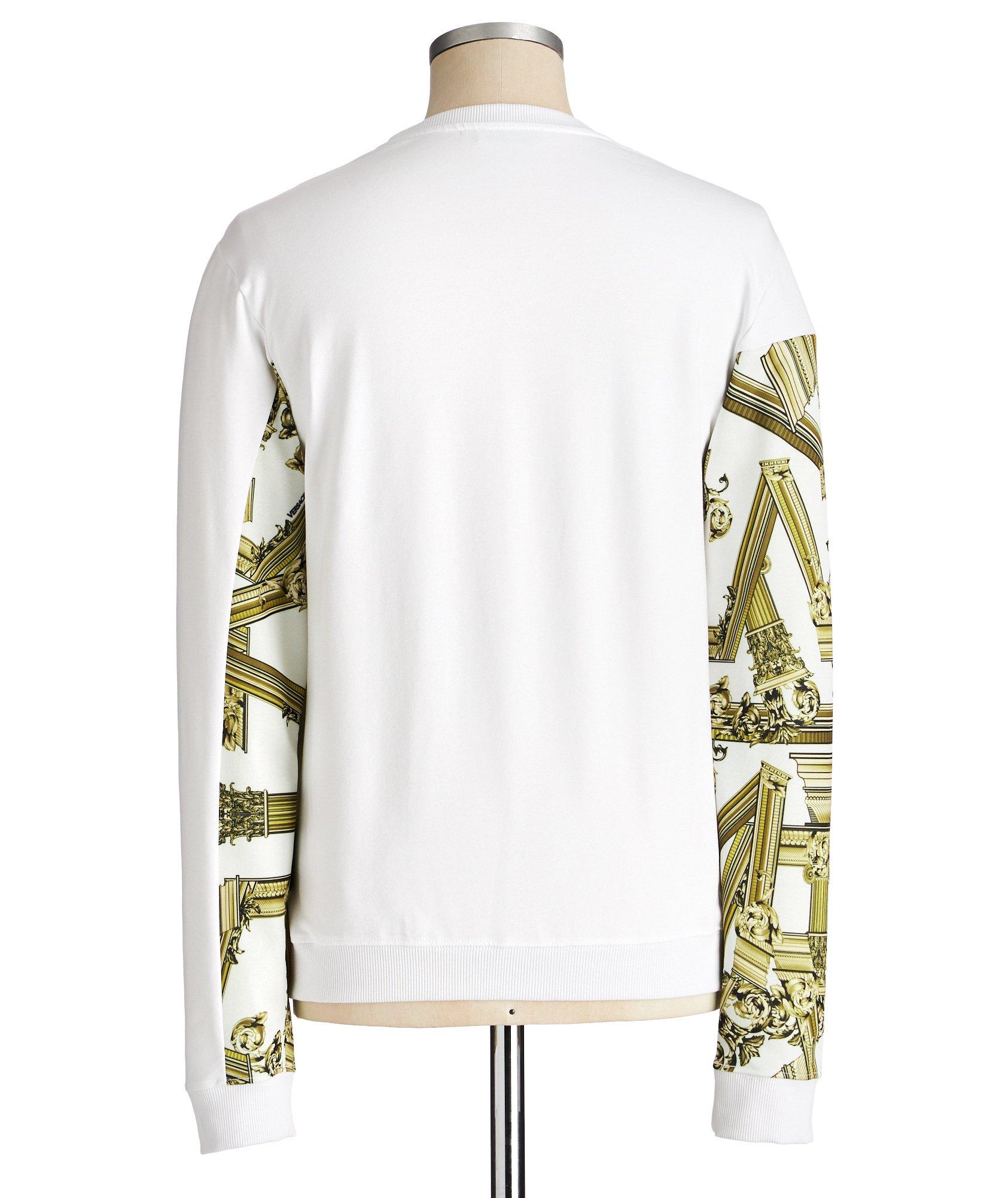 Printed Stretch Cotton Sweatshirt image 1