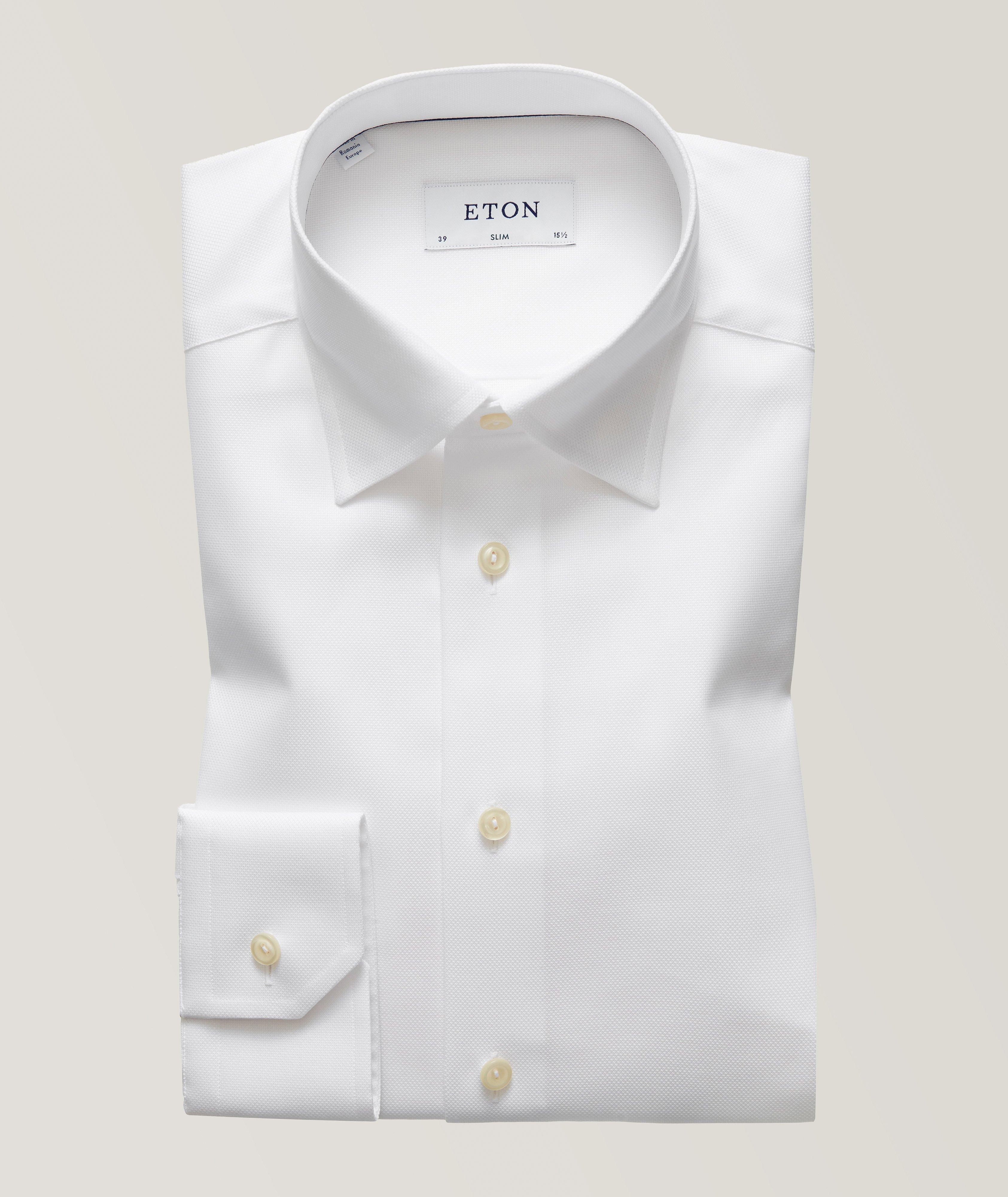 White Royal Oxford Slim Fit Shirt