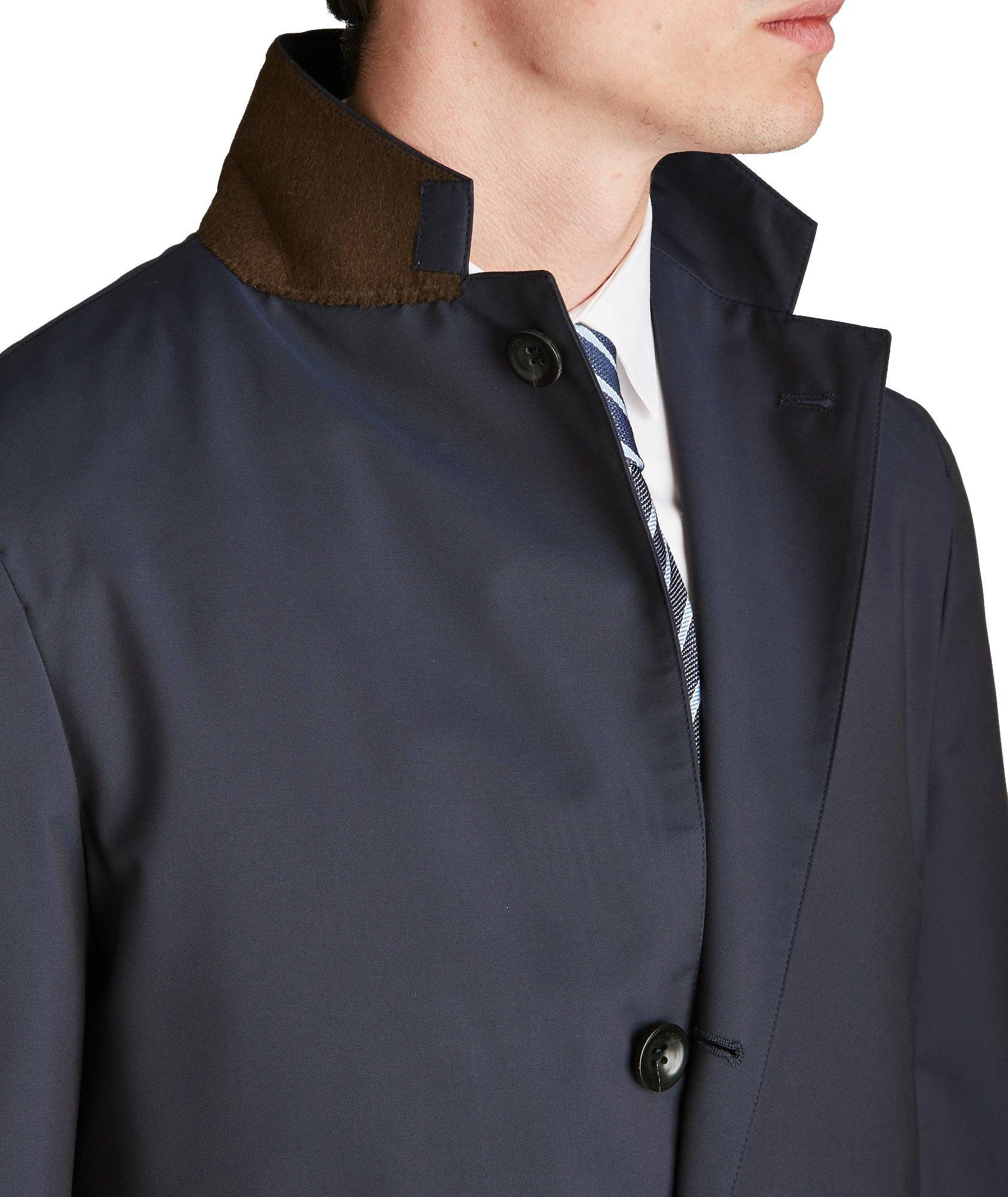 Green Technowool Storm System Coat image 2