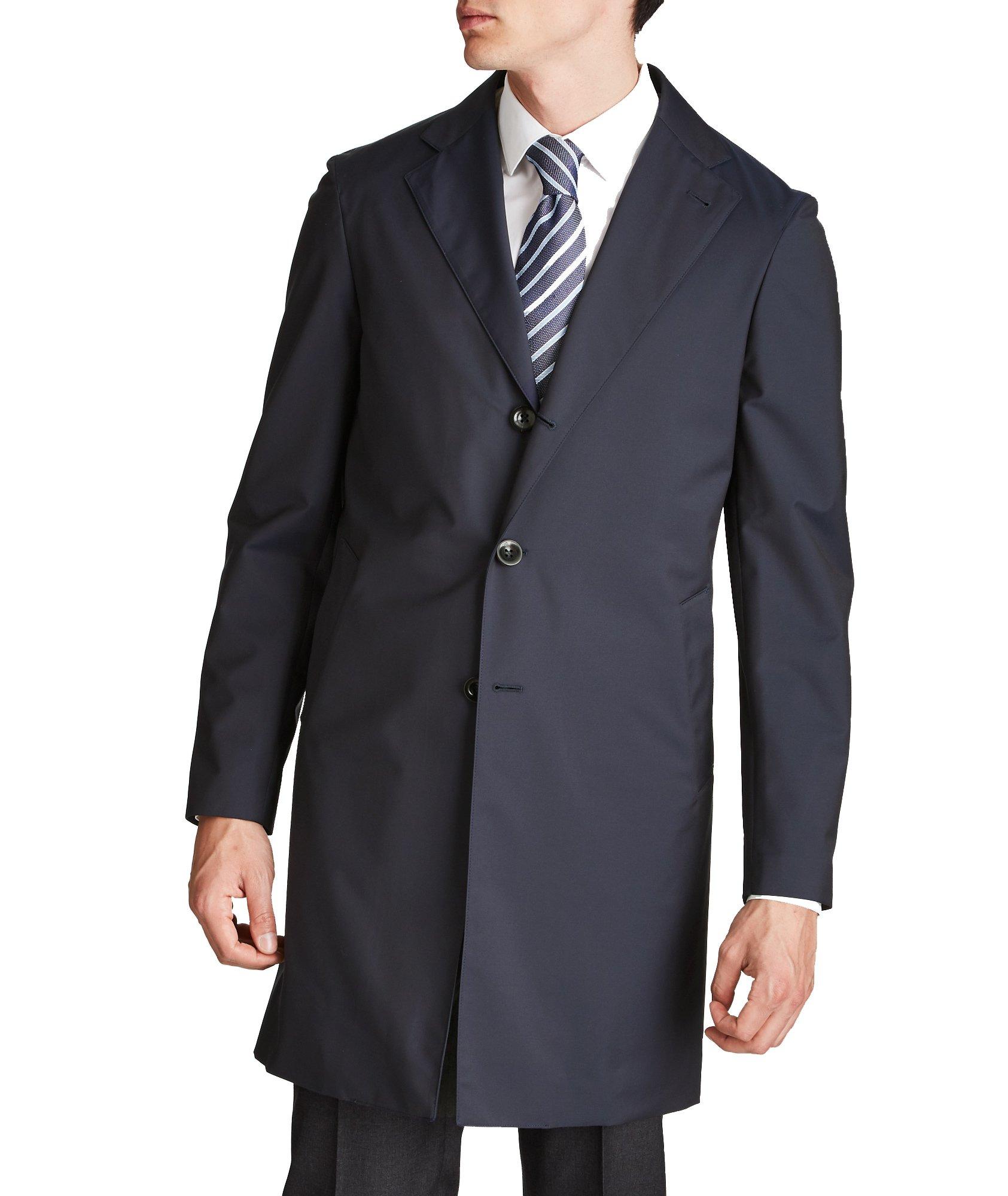 Green Technowool Storm System Coat image 0