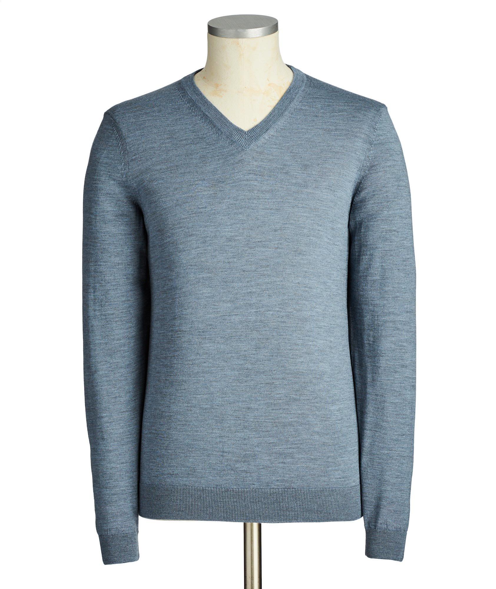 V-Neck Wool Sweater image 0