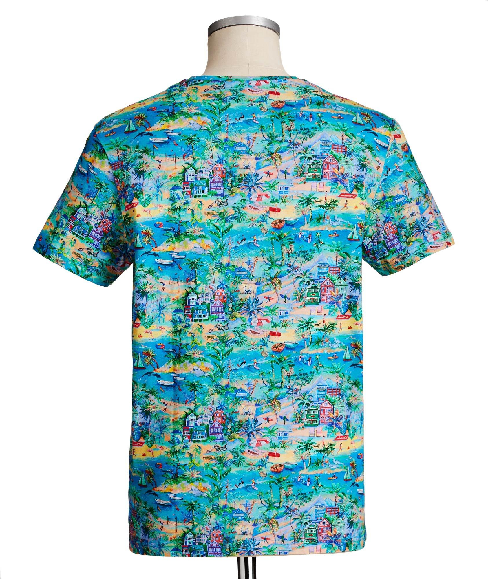 T-shirt imprimé en coton image 1