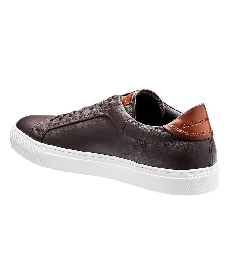 Soft Tumbled Leather Low-Tops image 1
