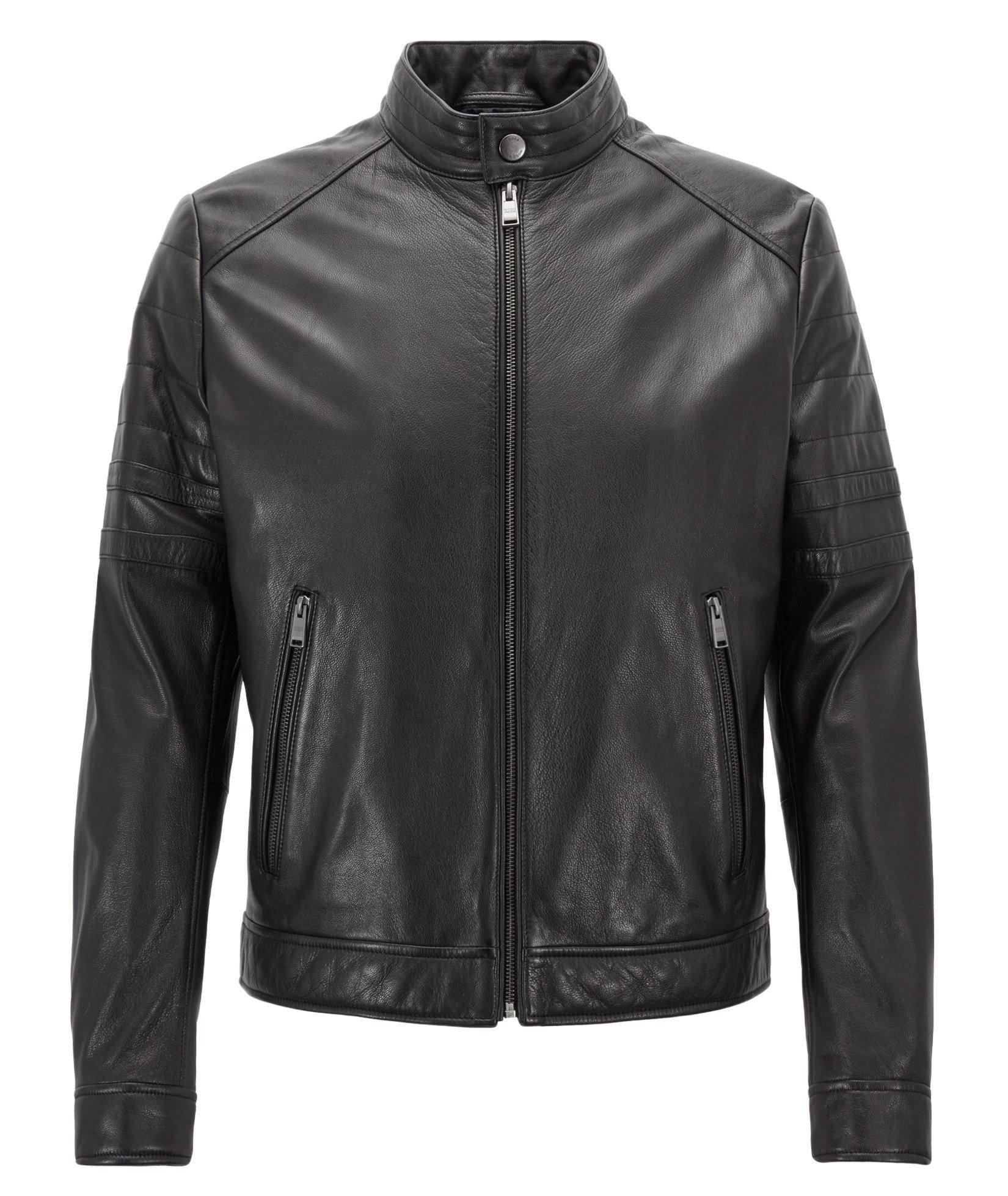 Leather Biker Jacket image 0