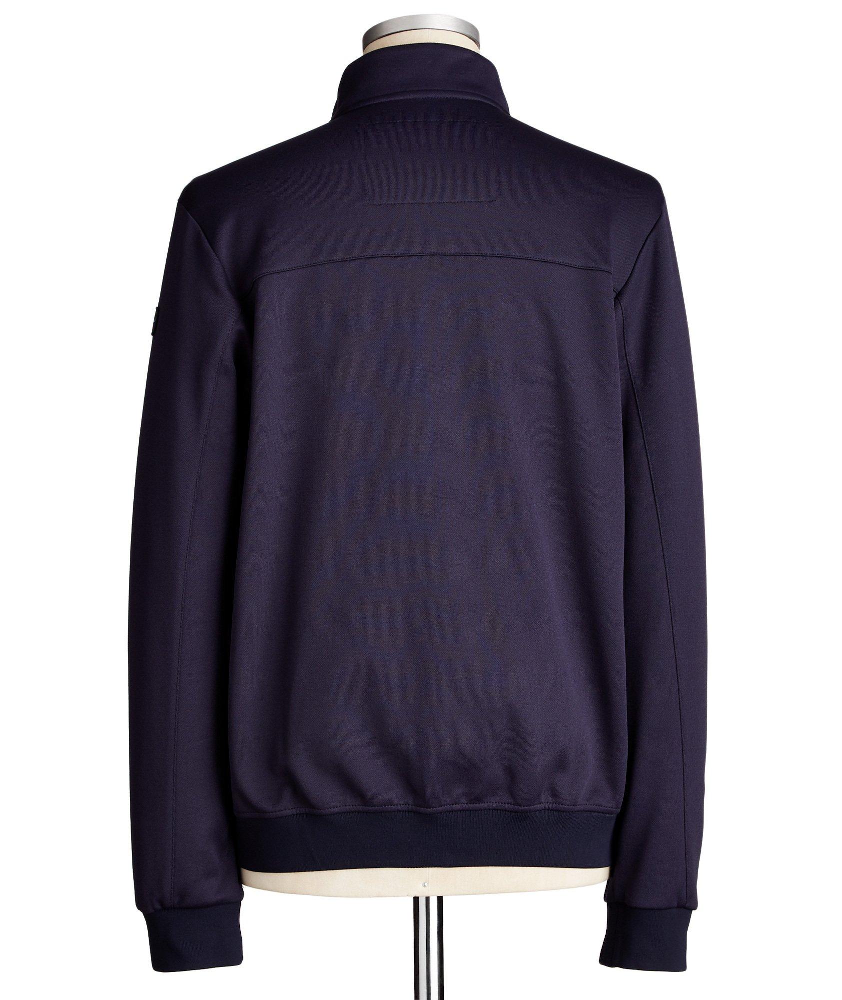 Pull en mélange de coton à glissière image 1