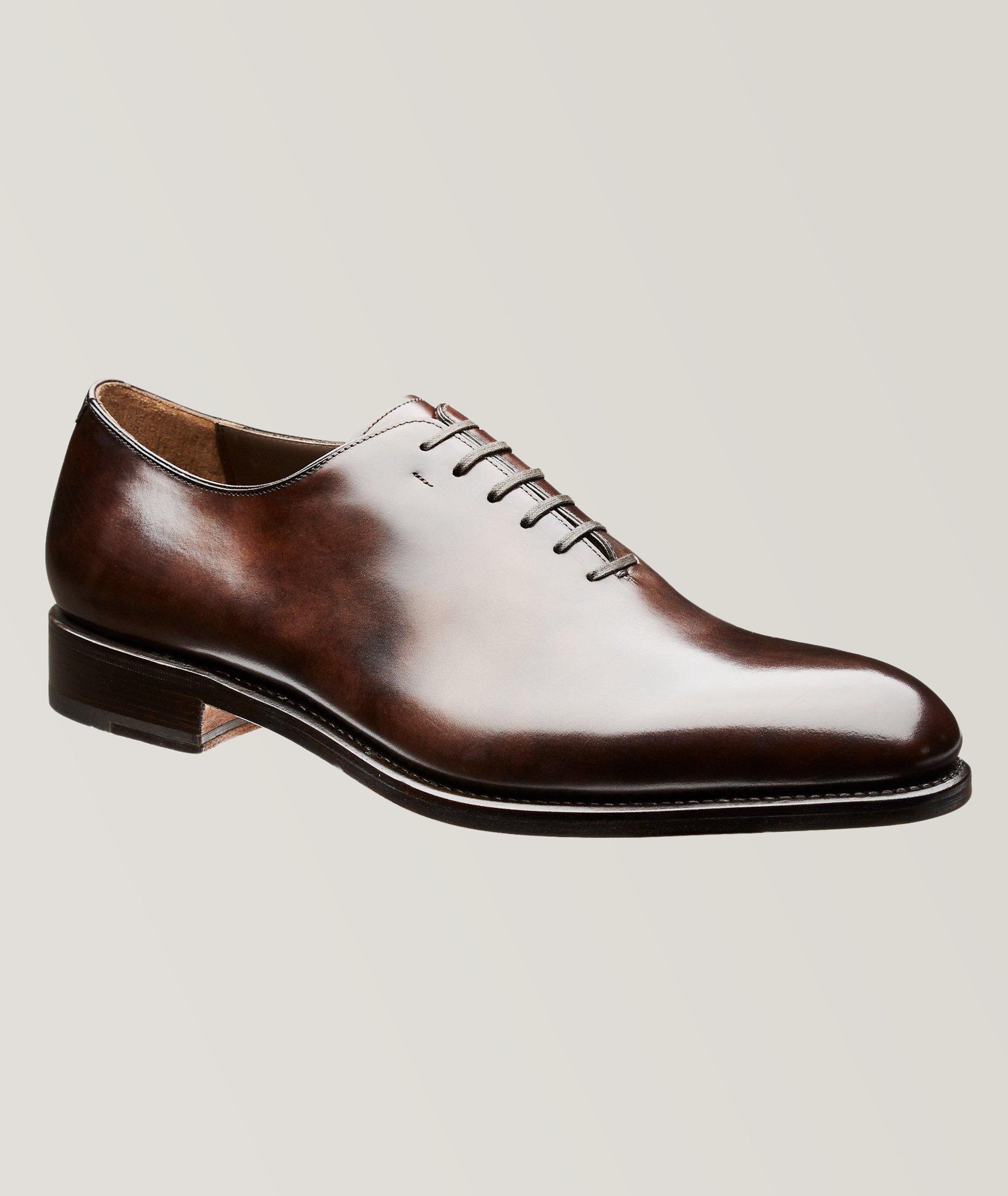 Shop FERRAGAMO Riley Leather Oxfords