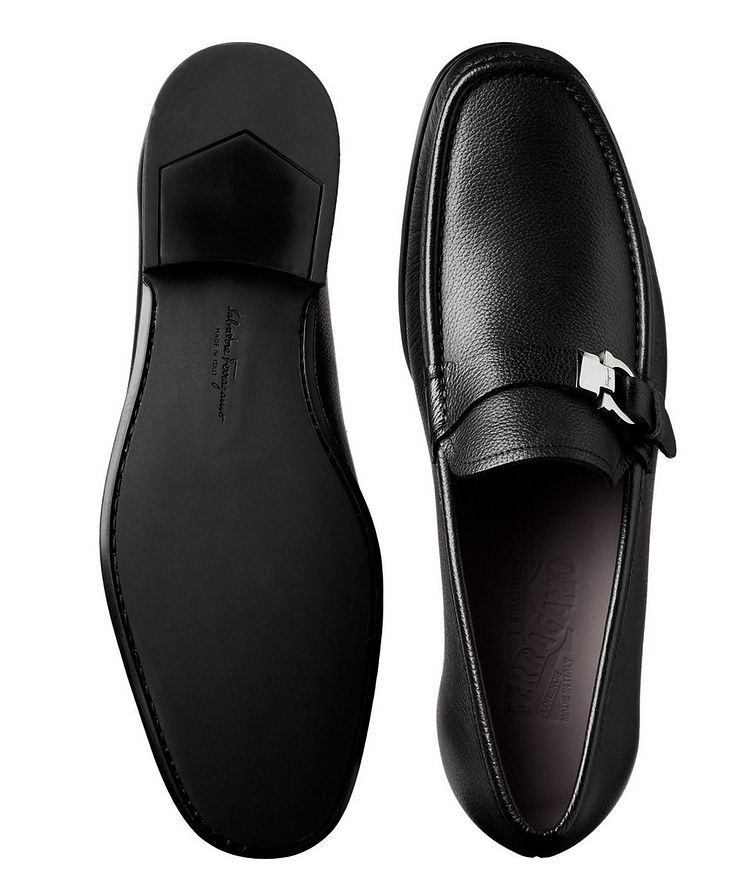 Salvatore Ferragamo Adam Soft Tumbled Leather Loafers | Dress Shoes ...